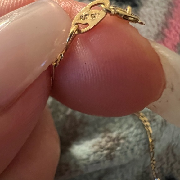 14kt gold chain Italy, I accept offers, I have a lot of jewelry - Picture 3 of 7